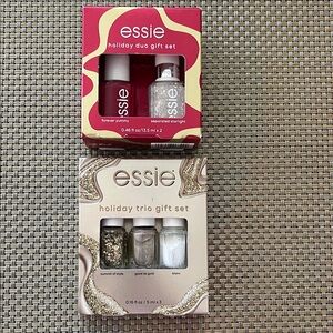 Essie Holiday Nail Polish Sets: Cranberry Spritz & Champagne Fizz